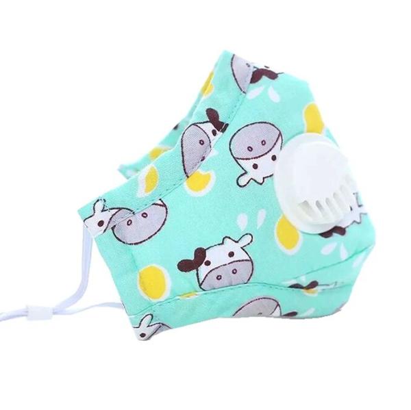 Foldable Children'S Disposable Face Masks Antibacterial Dust Mask With Valve