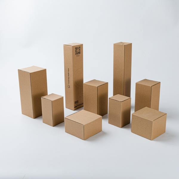 Thickened Rectangular Corrugated Paper Box For General Customized Product Packaging