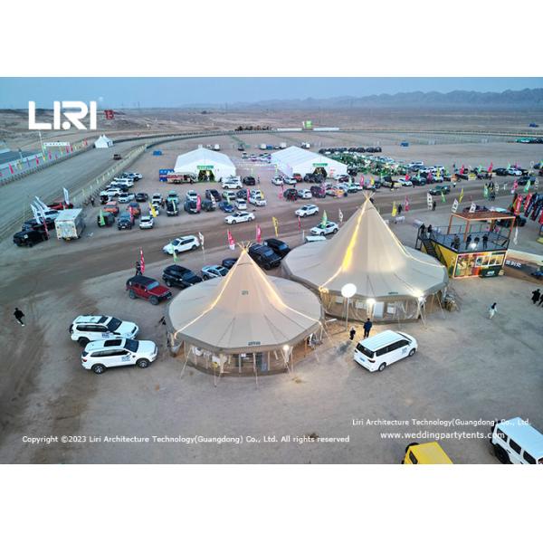 4 Season Outdoor Large Double-peak Wooden Pole Tipi Event Camping Tents
