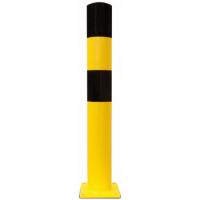 1200mm Heavy Duty Steel Bollards 1600mm Yellow Safety Bollards