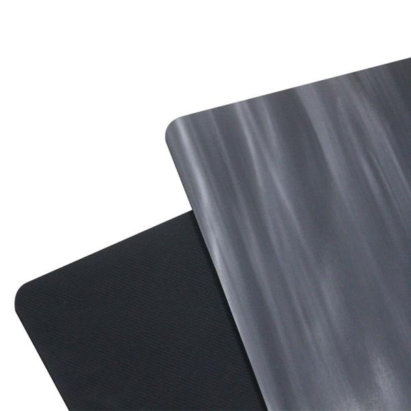 Eco Friendly Yoga Mat Customized Multi White Black Color Non Slip Exercise PU Yoga mat