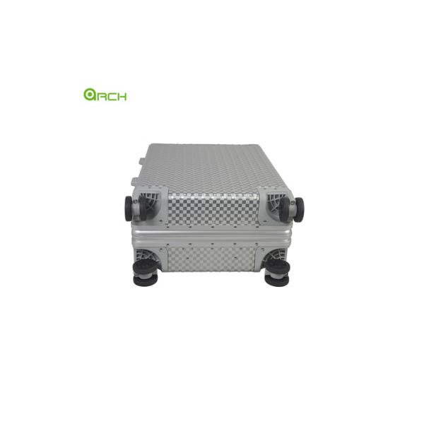 TSA запирают багаж 20/24/28 дюймов алюминиевый трудный, который встали на сторону