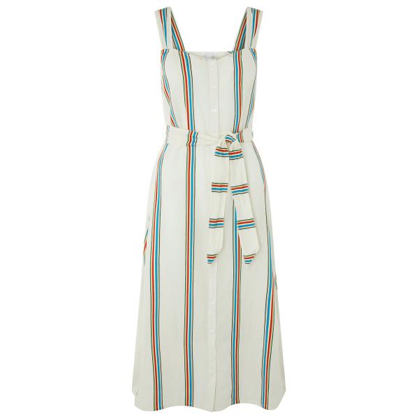 Greek Style Chic Bohemian Ribbon Dress Midi Dress Boho