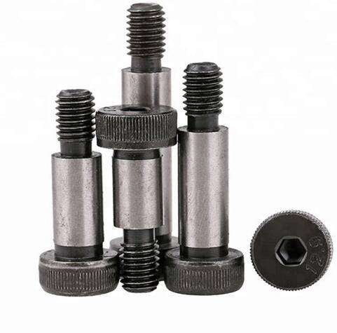 Alloy Steel Hex Flange Head Screws / Socket Head Shoulder Screw M12x25 Size