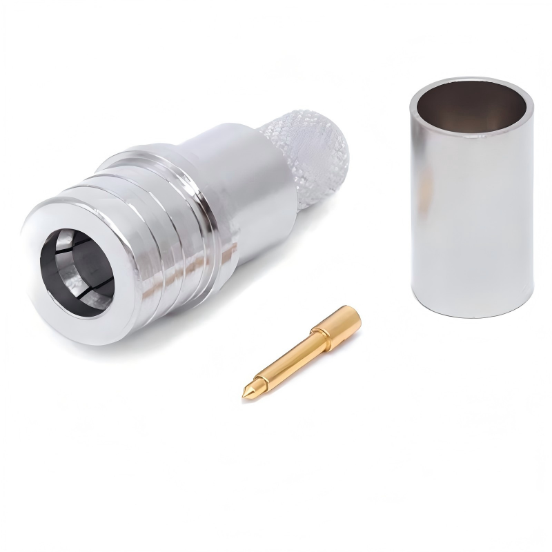 RF Connector QMA-J240 QMA Male Crimp Type Connector  QMA-C-J-4  For LMR240 CABLE