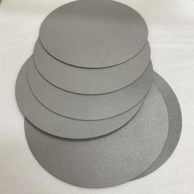 2.0Mpa Filtro poroso sinterizado cilíndrico resistente à alta pressão