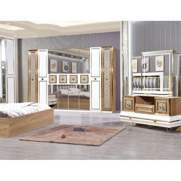 ODM Color  Living Room Furniture Set King Size Upholstered Beds 2100*1550mm