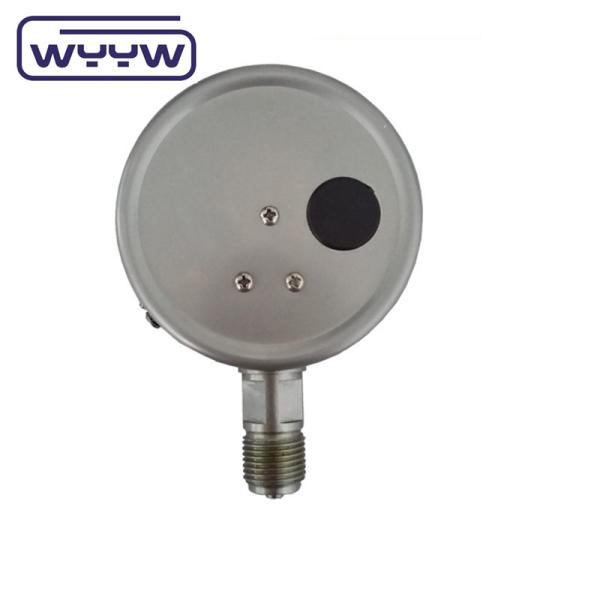 Y-100H use no oil oxygen 100mm high precision bottom M20X1.5 G1/2  dry all stainless steel pressure gauge