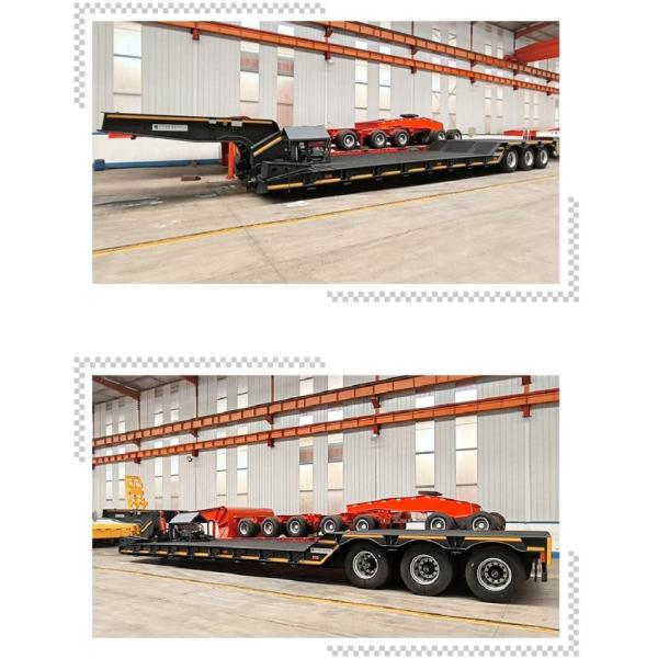 TITAN Detachable Gooseneck Lowboy Trailer for Sale