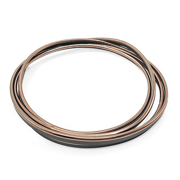 Furniture T Shape Decoration Tape Plastic Car Interior Slit Automotive Decorative Trim Strips Gold Pvc Edge Banding