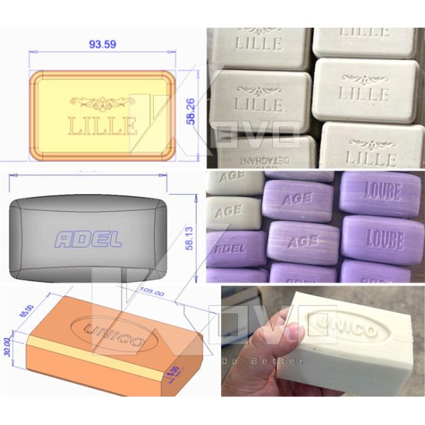 Industrial Automatic Soap Stamper Bath Beauty Soap Stamping Machine High Speed 1000kg/H