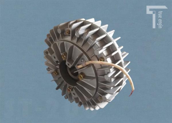 Industrial magnetic Brakes 24V For Film Machine 6~400NM Torque Magnetic Flange Powder Brake
