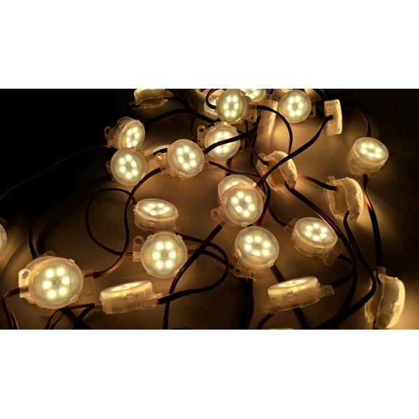 50mm IP67 Waterproof High Temperature Resistant LED Point Light for Outdoor Theme Park Decoration