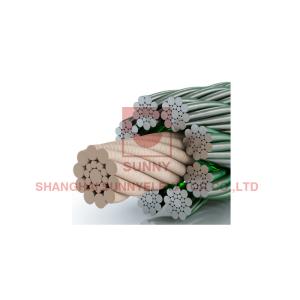 Des gerbes plus molles de traction de Gustav Elevator Wire Rope For de noyau de fibre