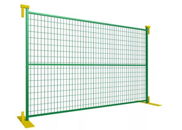 Blue Canada Temporary Construction Fence Panel 60x150mm Standard Mesh Size Outdoor