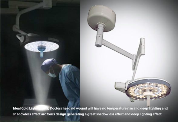 Потолок установил свет больницы 650mm хирургический работая светлый Shadowless