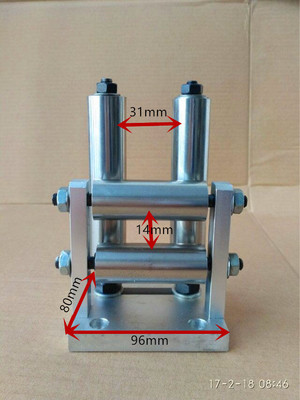Железный алюминиевый прибор траверзы шины возбуждения кольца завальцовки для машины Виниднг кабеля