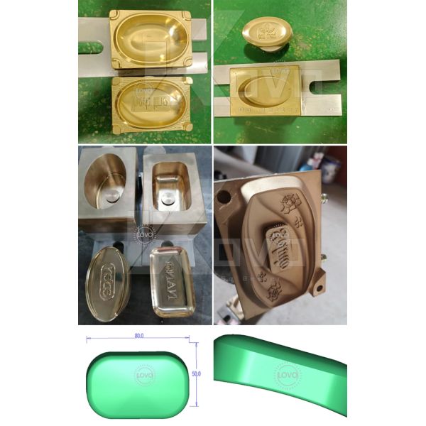 Automatic Pneumatic Soap Stamp Machine Hydraulic Press For Bath Toilet Soap