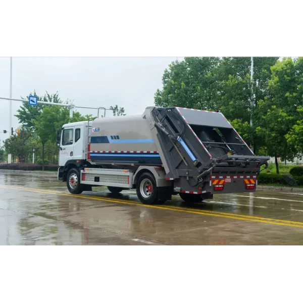 Eco-Friendly Electric Compressed Garbage Truck for Efficient Waste Collection2.