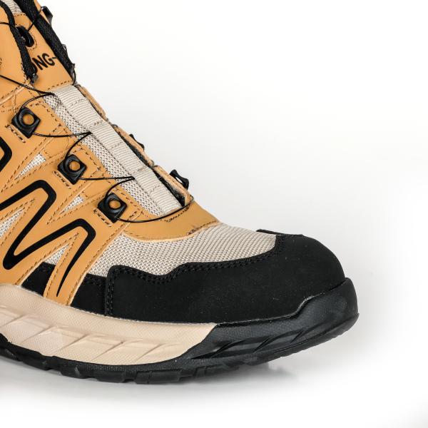 Fashion Design Unisex Cement Safety Shoes With Waterproof Design And Closure Type Lace-up Gender Work Boots