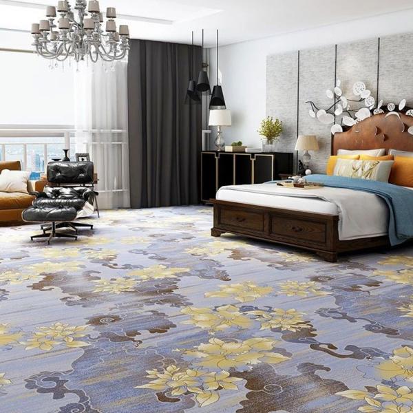 Luxury 5 Star Hotel Lobby Hallway Corridor Axminster Carpet with 7mm Pile Height