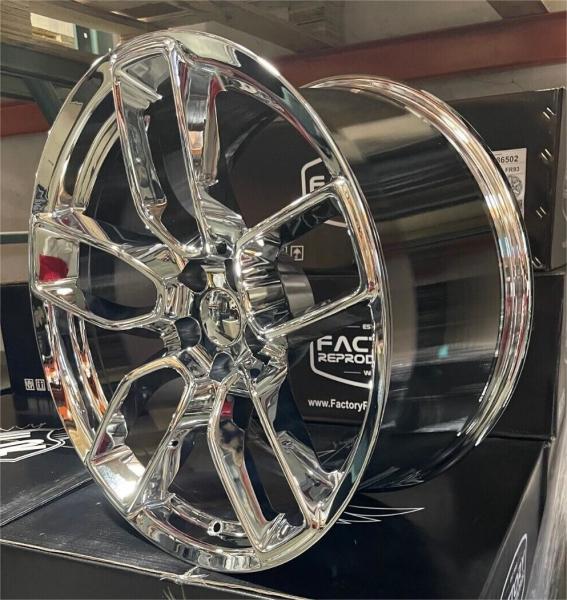 20 X 10.5 Wide Body Chrome Wheels Rims For Dodge Demon 5x115