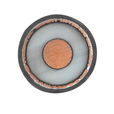 185 mm2 Cable de alta tensão de cobre/alumínio XLPE de núcleo único com cabo de alimentação Shea