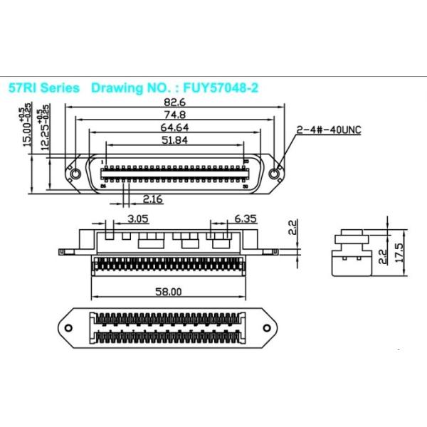 180 тип разъем 25 мыжской штепсельной вилки Centronics 50pin крышки металла степени спаривает тип мыжской штепсельной вилки IDC