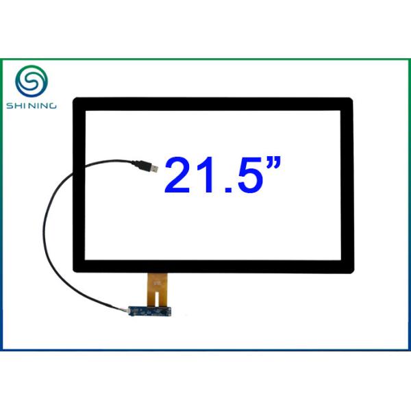 Widescreen Capacitive Touch Panel , 21.5 Inch Multi Touch Screen Display
