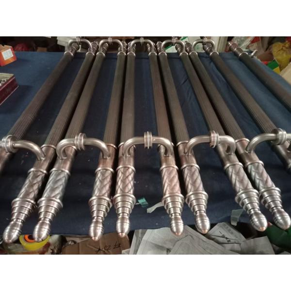 European Style Zinc Alloy Bronze Antique Door Handle for Hotel Door Replacement