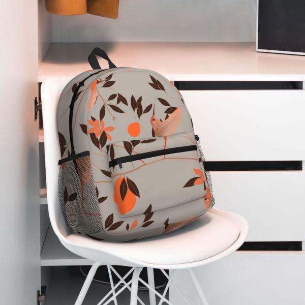 20-37 Litre Capacity Water-Resistant Backpack for Sports and Travel DTG Printing