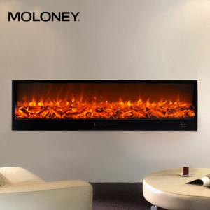 Chaminé elétrica Heater Multi Color Cold Flames de uma opinião Frameless de 118