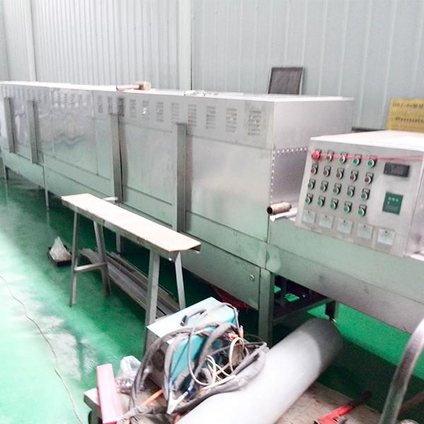 Almonds Disinfecting Microwave Drying Equipment Tunnel Type 4KW Air Cooling