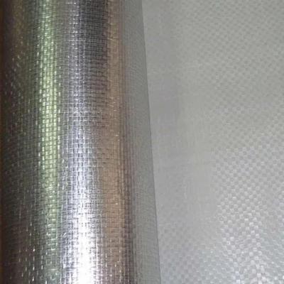 Silver Aluminum Foil Fiberglass Cloth Waterproof Alkali Free