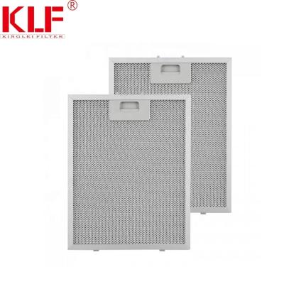European Style Aluminum Mesh Grease Filter for High Efficiency Range Hoods with Custom Size Options