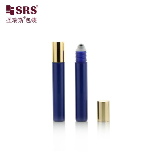 RPA 15ML Injection Custom Color PP Roller Ball Bottle For Eye Serum Gel