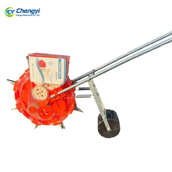 Push Seeder Manual Grain Drill for Soybean Field High Capacity