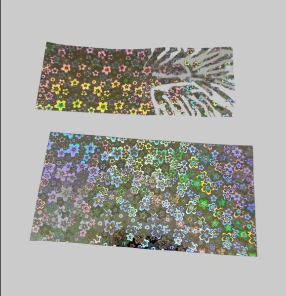 Holographic Film Destructive Label Material Fragile Sticker Paper