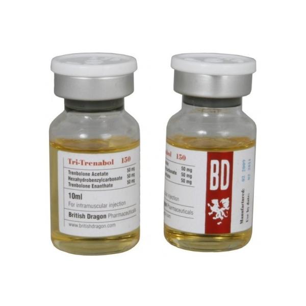 British Dragon tren Acetate 100mg Glass Vial Labels , Medicine Bottle Label
