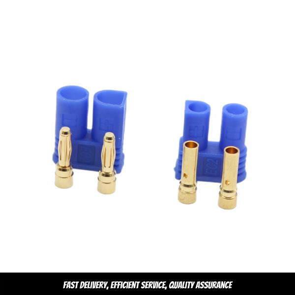 2.0mm EC2 Connector Male To Female Lithium Battery Power Adapter For RC