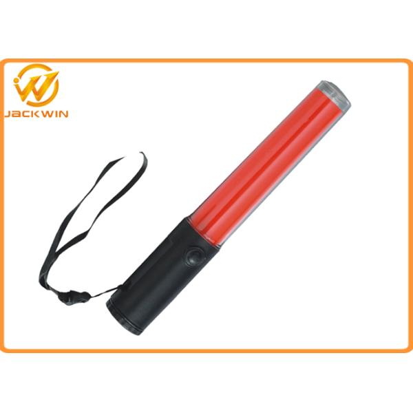 26cm Rechargeable LED Traffic Baton , Red and Blue Flashing led traffic wand for Traffic