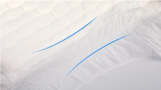 Natural Non Woven Cotton Dry Surface Disposable Baby Diaper