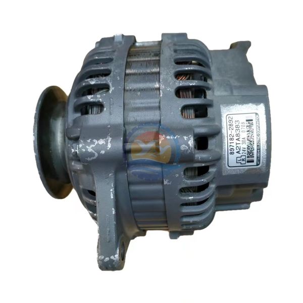 4JG1 Alternator 24V/30A 8-97182289-2 8971822892 Excavator Alternator Generator for Isuzu Parts