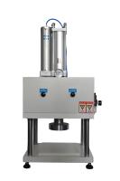 5 toneladas de máquina de corte pneumática do espécime para a borracha, fita adesiva, couro