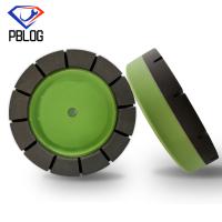 Hand-held glass edge grinding machine green sectional grinding wheel