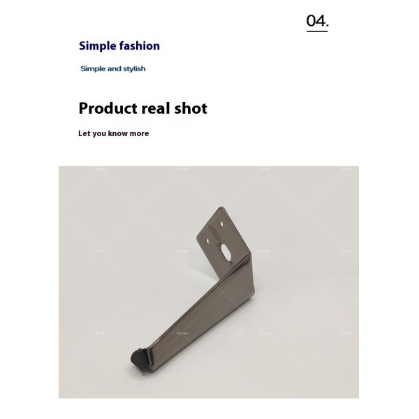 High Quality Metal Sofa Legs 15cm Gold Sliver Gun Black Furniture Foot for TV Stand Table Cabinet