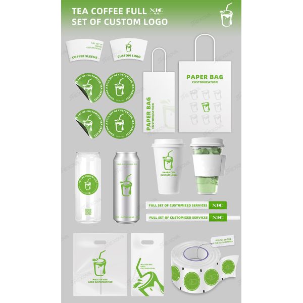 Customized Printed Disposable 12oz Coffee Paper Cup For Hot Drink With Lid