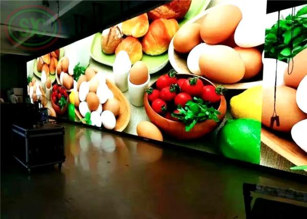 1/6 modo de varredura China Full Color SMD P3.91 tela LED interna para publicidade