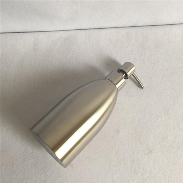 500ml  Bathroom Soap Holder / Chrome Soap Dispenser And Holder Customize Logo
