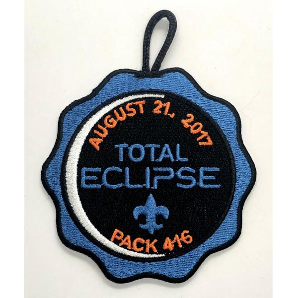 Embroidered Iron On Polyester Garment Patch Label Custom For Motorcycle Vest